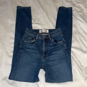 Reformation denim blue jeans size 23